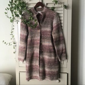 cozy wool cardigan